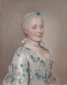 Retrato de Marie Josèphe da Saxônia